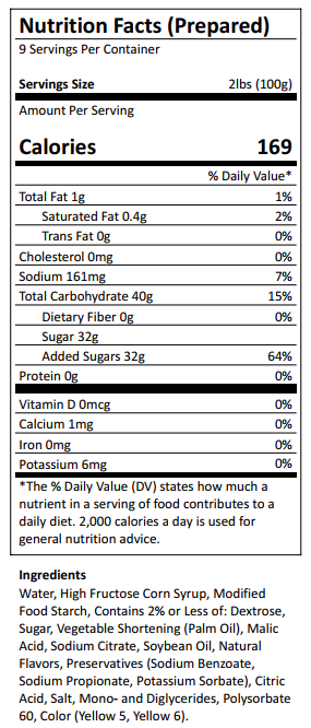 Lemon Pie & Pastry Filling