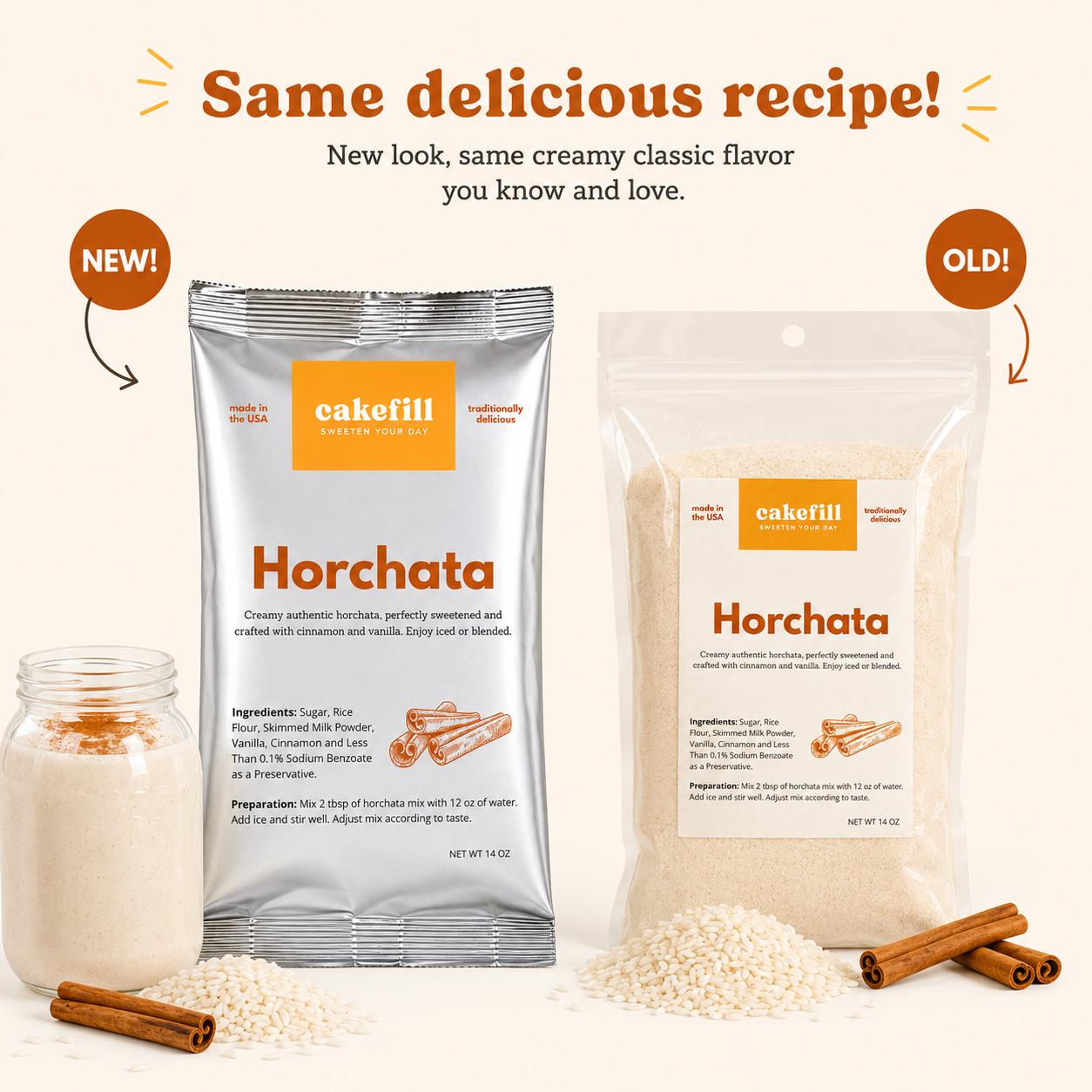 Classic Horchata Drink Mix