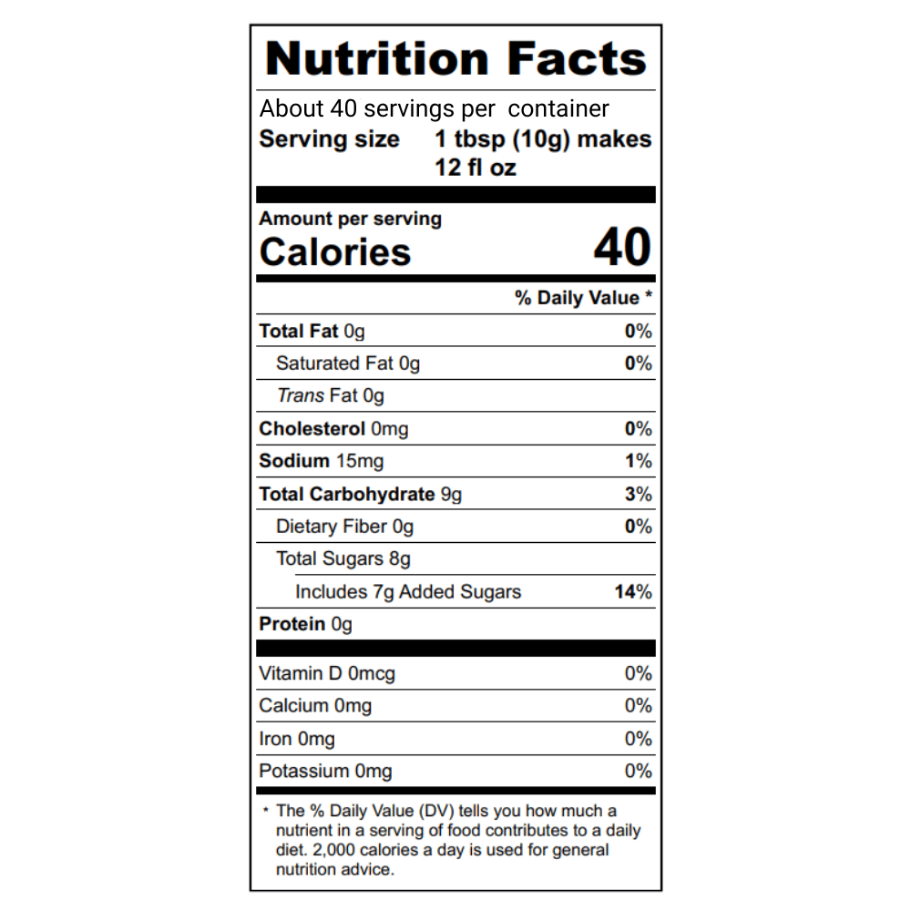 Strawberry Horchata Drink Mix