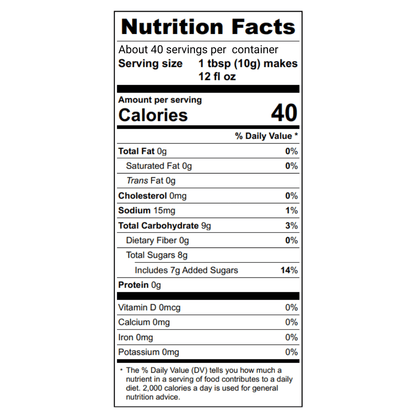 Strawberry Horchata Drink Mix